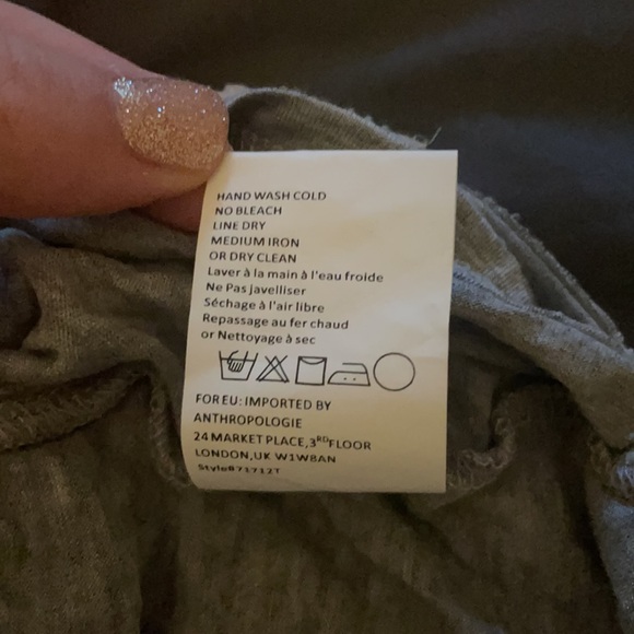 NWOT Anthropologie TINY Sequined Velvet Tank Top - Picture 7 of 8